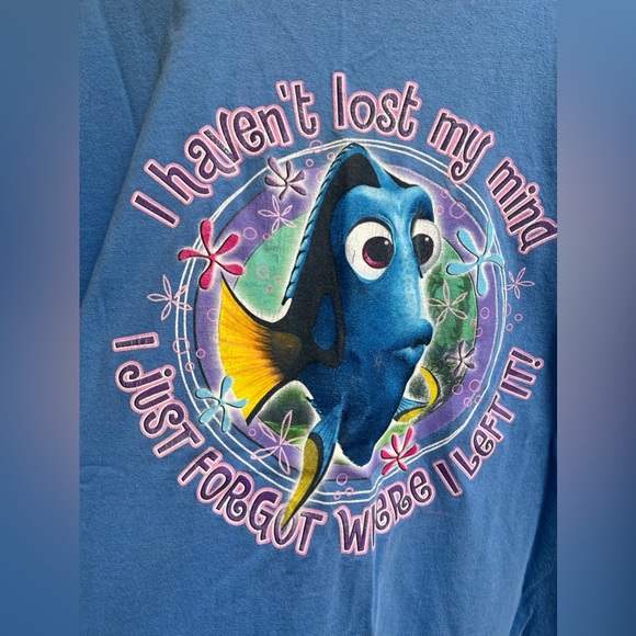 Vintage Disney 90’s Finding Nemo I haven’t lost my mind SZ XL Short sleeved Tee - Picture 1 of 10